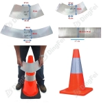 Traffic Cone Collars - Reflective Cone Collars